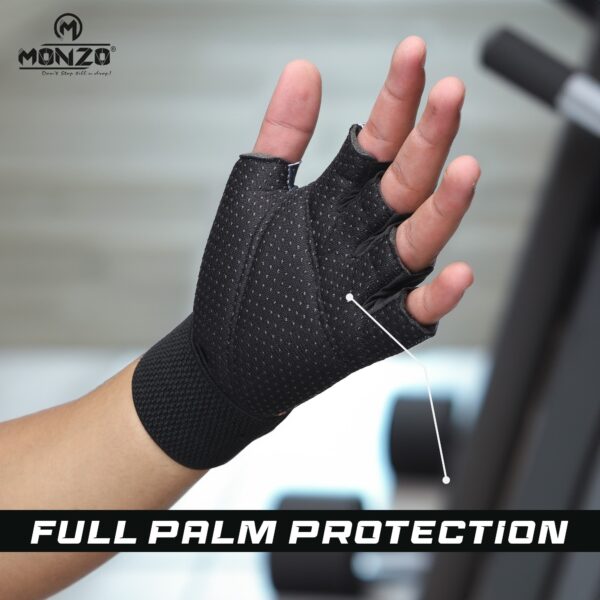Gym Gloves Beast (Black-Orange) - Image 2