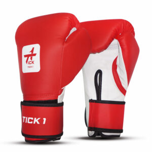 Tick 1 Boxing Gloves (red & white)