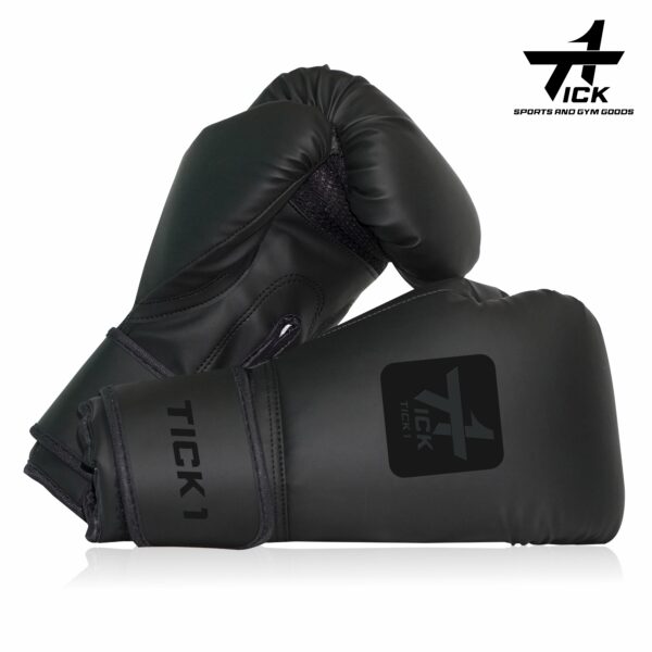 Tick 1 Boxing Gloves Black - Image 2
