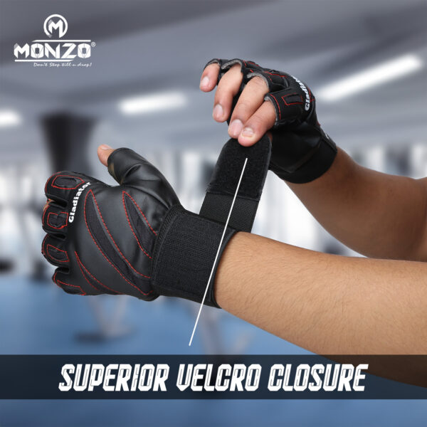 Gladitor Gym gloves Black - Image 6